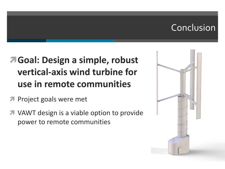 PPT - Design of a Vertical-Axis Wind Turbine PowerPoint 