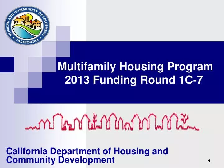 multifamily housing program 2013 funding round 1c 7 n.