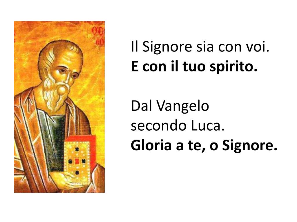 A Dio Sia La Gloria Gran Cose Egli Fe