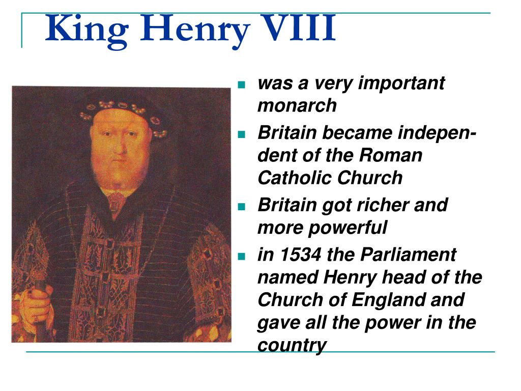 Презентация henry viii