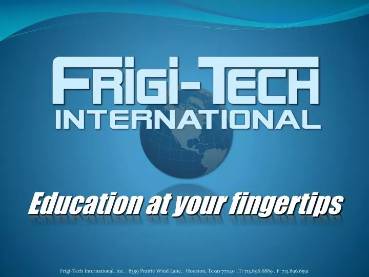 PPT - Education at your fingertips PowerPoint Presentation, free ...