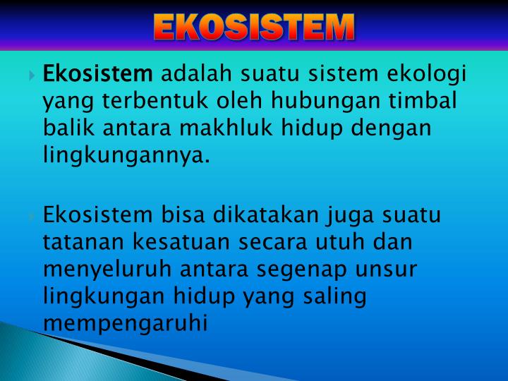 Ppt Ekosistem Powerpoint Presentation Id 3082026