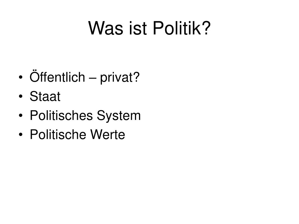 PPT - Aktualität und Geschichte von politischer Theorie und