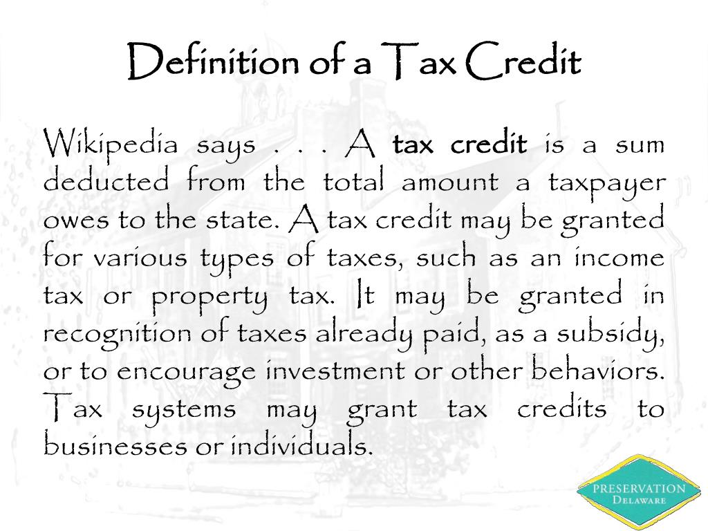 ppt-tax-credit-101-powerpoint-presentation-free-download-id-3082366