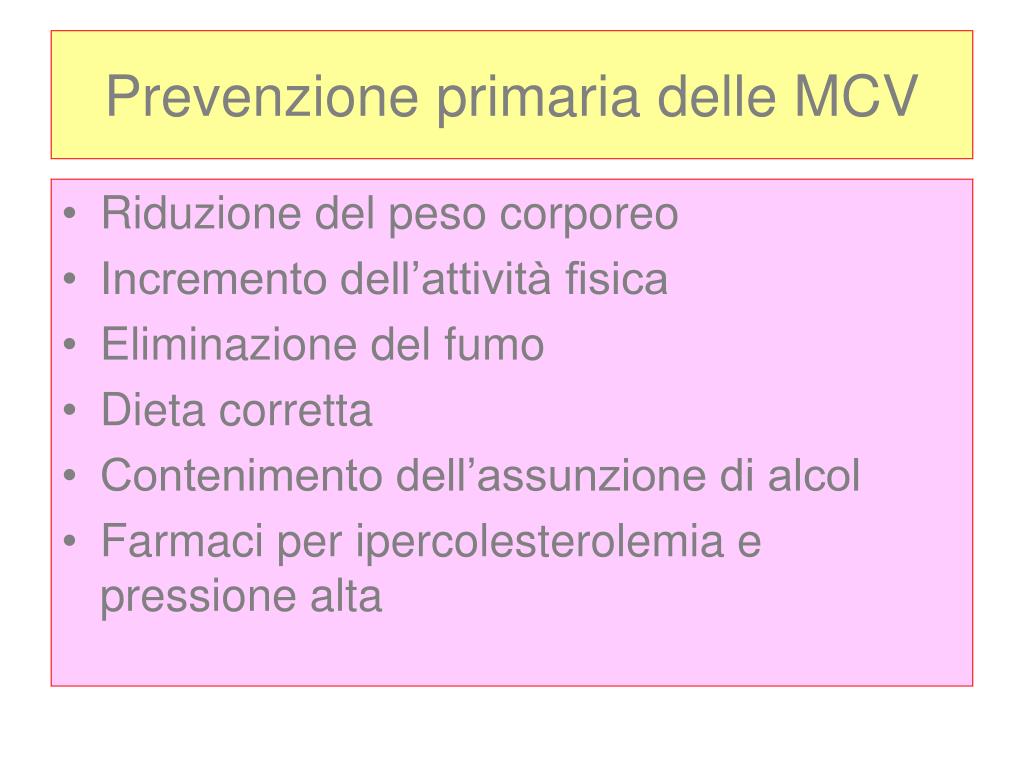 PPT - PREVENZIONE DELLE MALATTIE e PROMOZIONE DELLA SALUTE PowerPoint ...