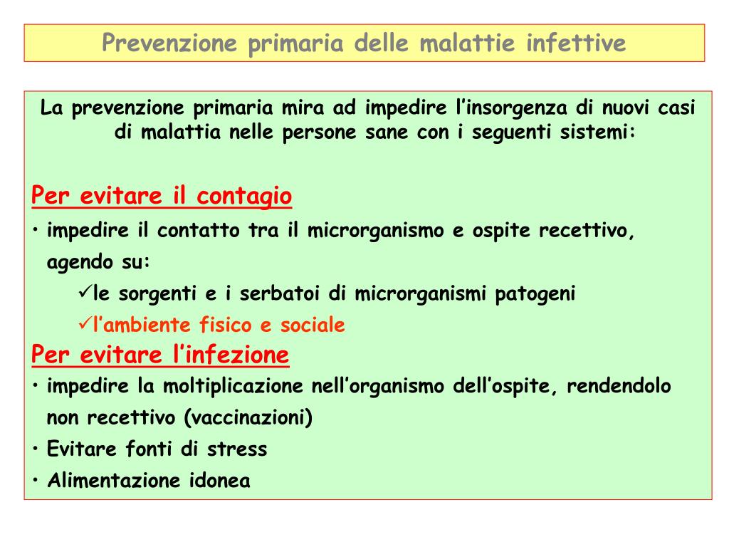 PPT - PREVENZIONE DELLE MALATTIE e PROMOZIONE DELLA SALUTE PowerPoint ...