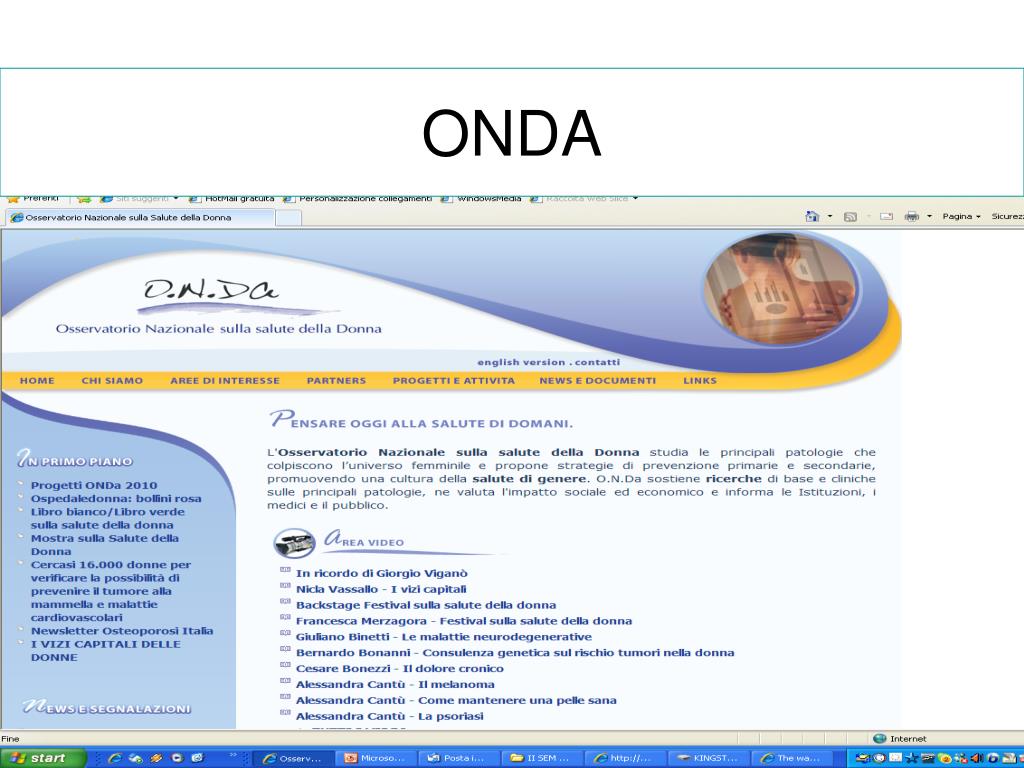 PPT - PREVENZIONE DELLE MALATTIE e PROMOZIONE DELLA SALUTE PowerPoint ...