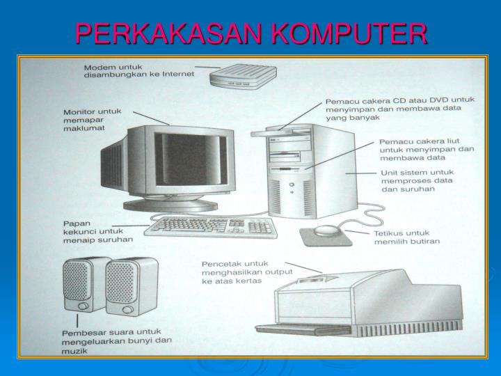 PPT PENGENALAN KEPADA KOMPUTER PERKAKASAN PowerPoint 