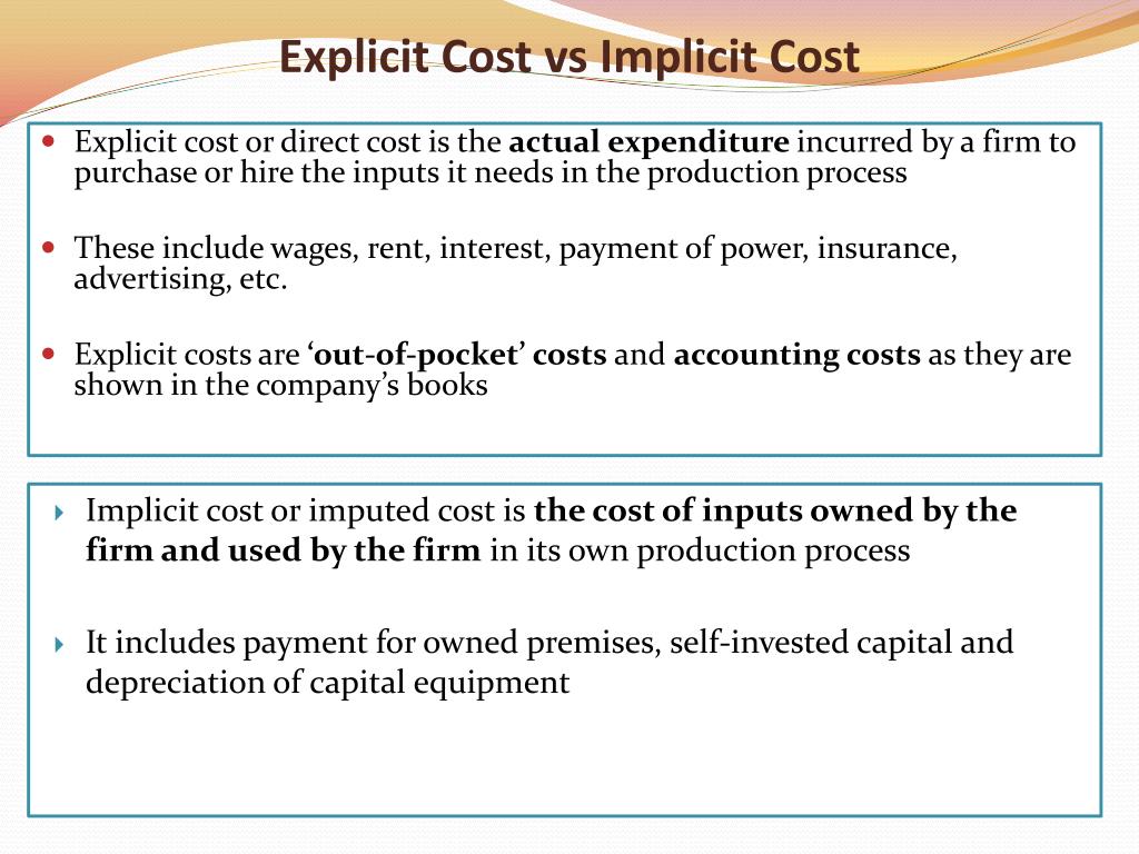 Implicit Cost Analysis