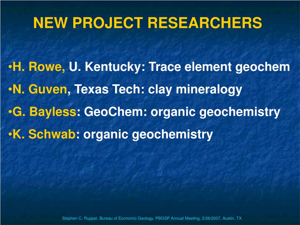 PPT - Stephen C. Ruppel Bureau of Economic Geology The Jackson School ...