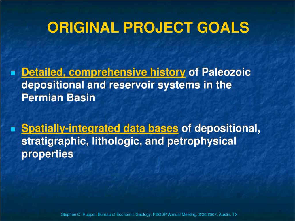 PPT - Stephen C. Ruppel Bureau of Economic Geology The Jackson School ...