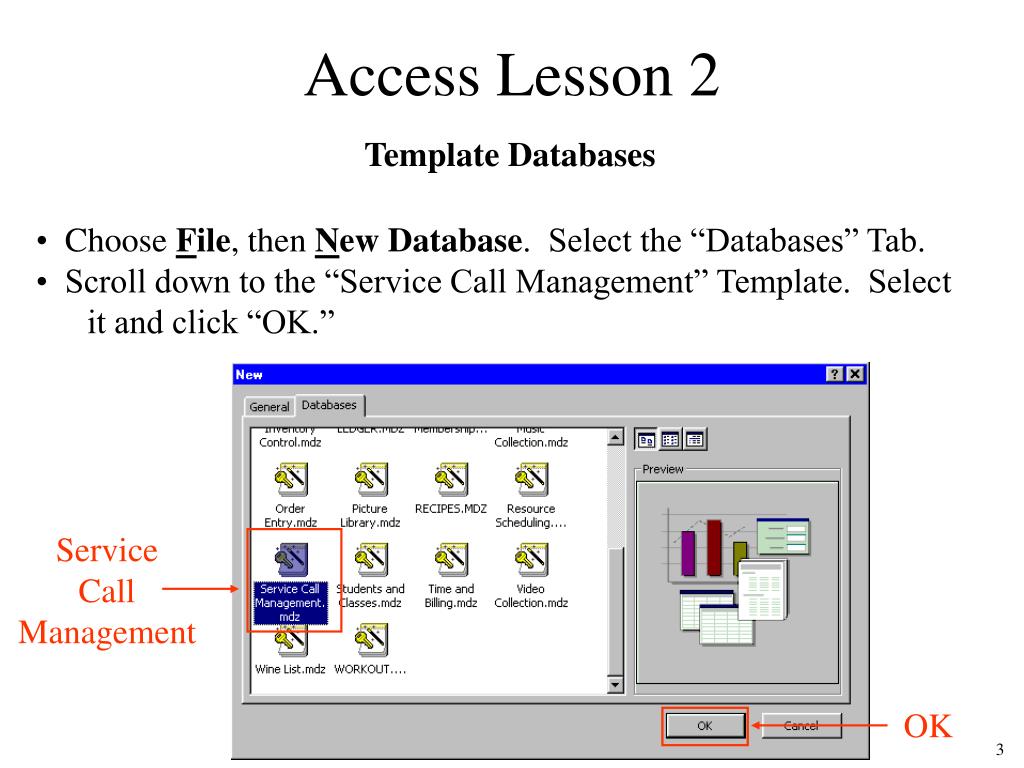 ms access ppt presentation download