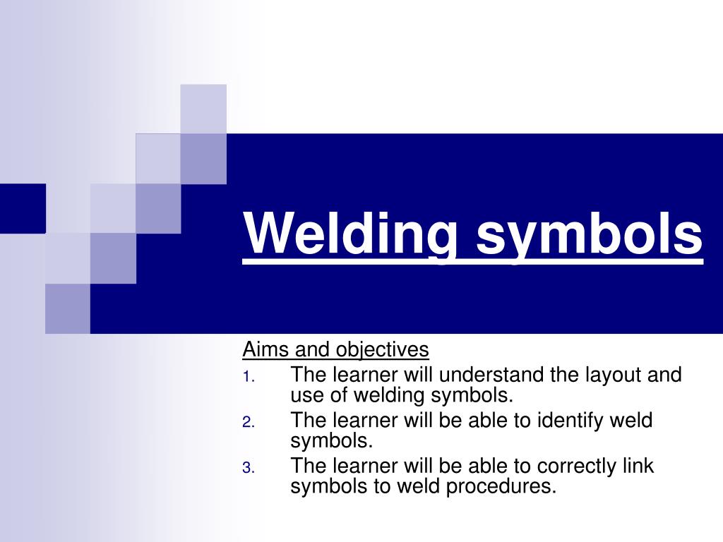 Ppt Welding Symbols Powerpoint Presentation Free Download Id3086146