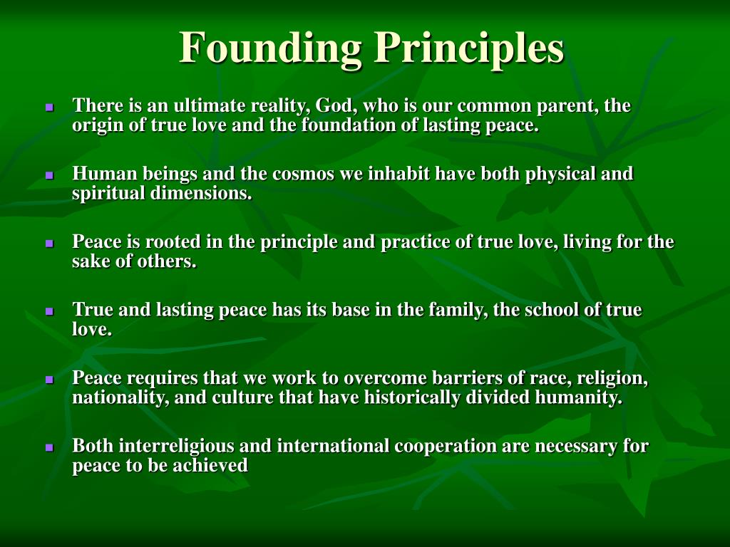 PPT - The Interreligious International Federation for World Peace ...