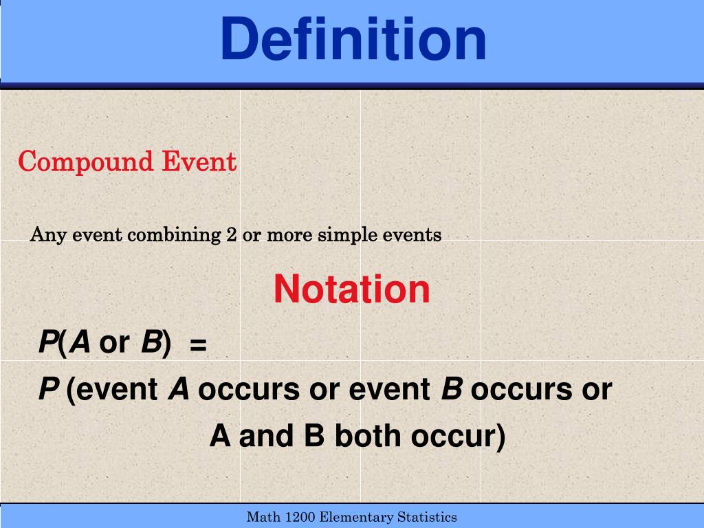 Ppt Addition Rule Powerpoint Presentation Free Download Id
