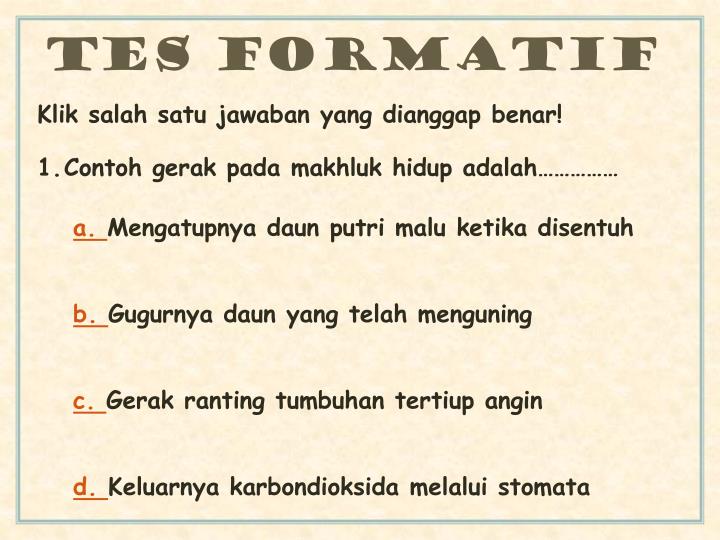 PPT - CIRI-CIRI MAKHLUK HIDUP PowerPoint Presentation - ID 