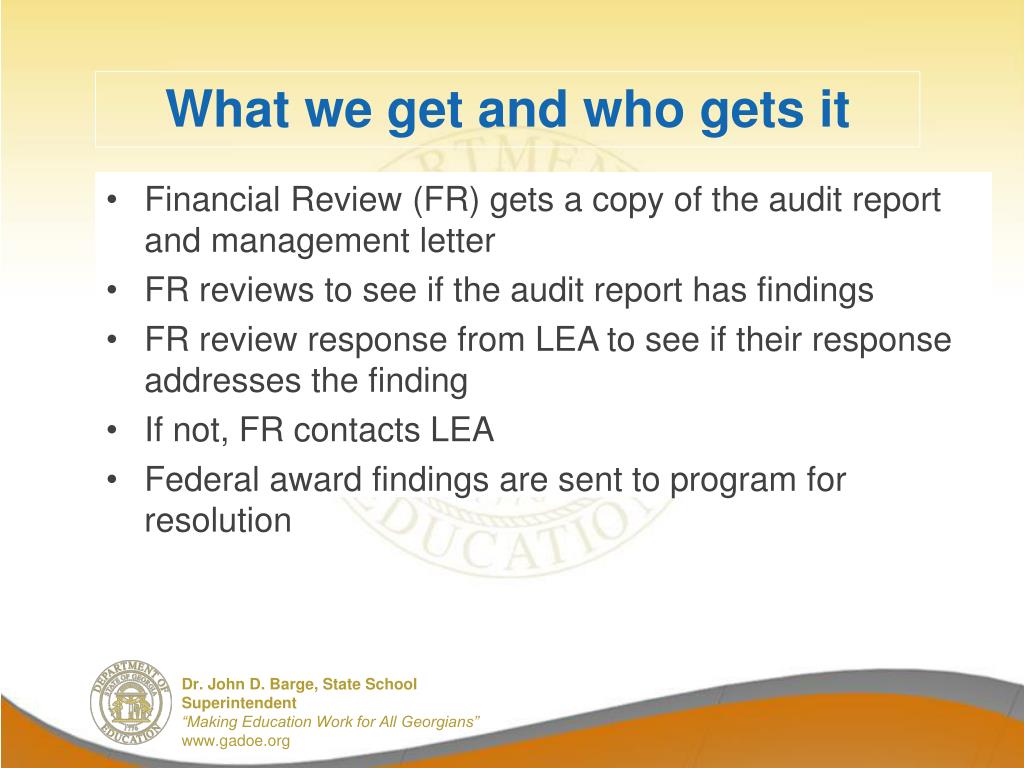 common audit findings