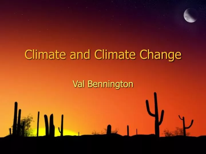 climate and climate change n.