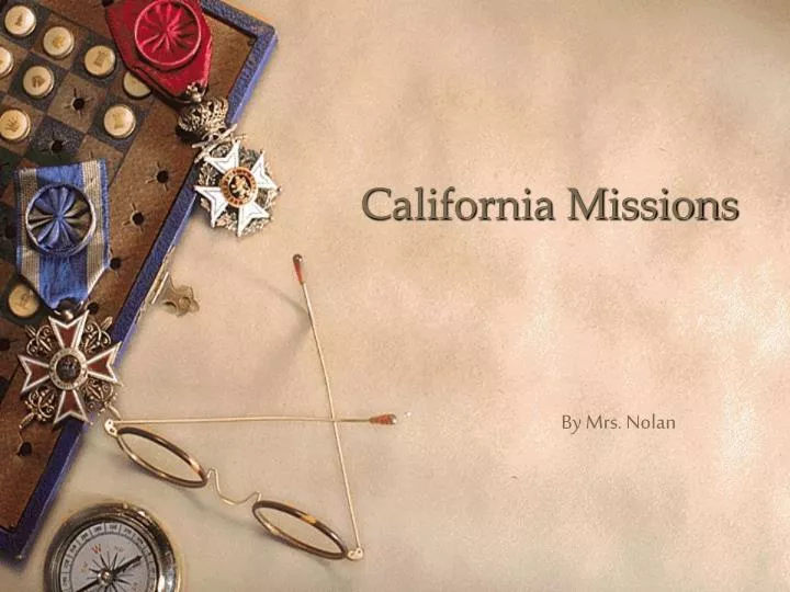 california missions n.