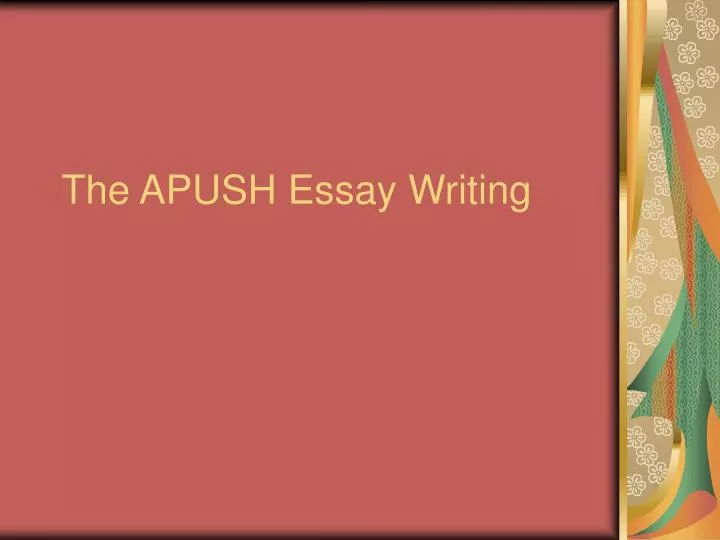 best apush research paper topics