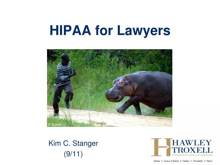 hipaa for lawyers n.