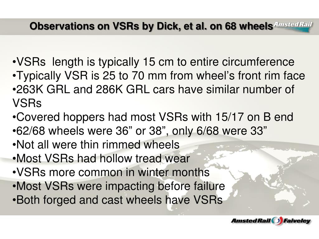Vsrs Testing PPT - Understanding Vertical Split Rim Wheel Failures Through Axial ...