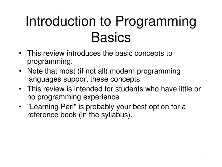 basic programming homework