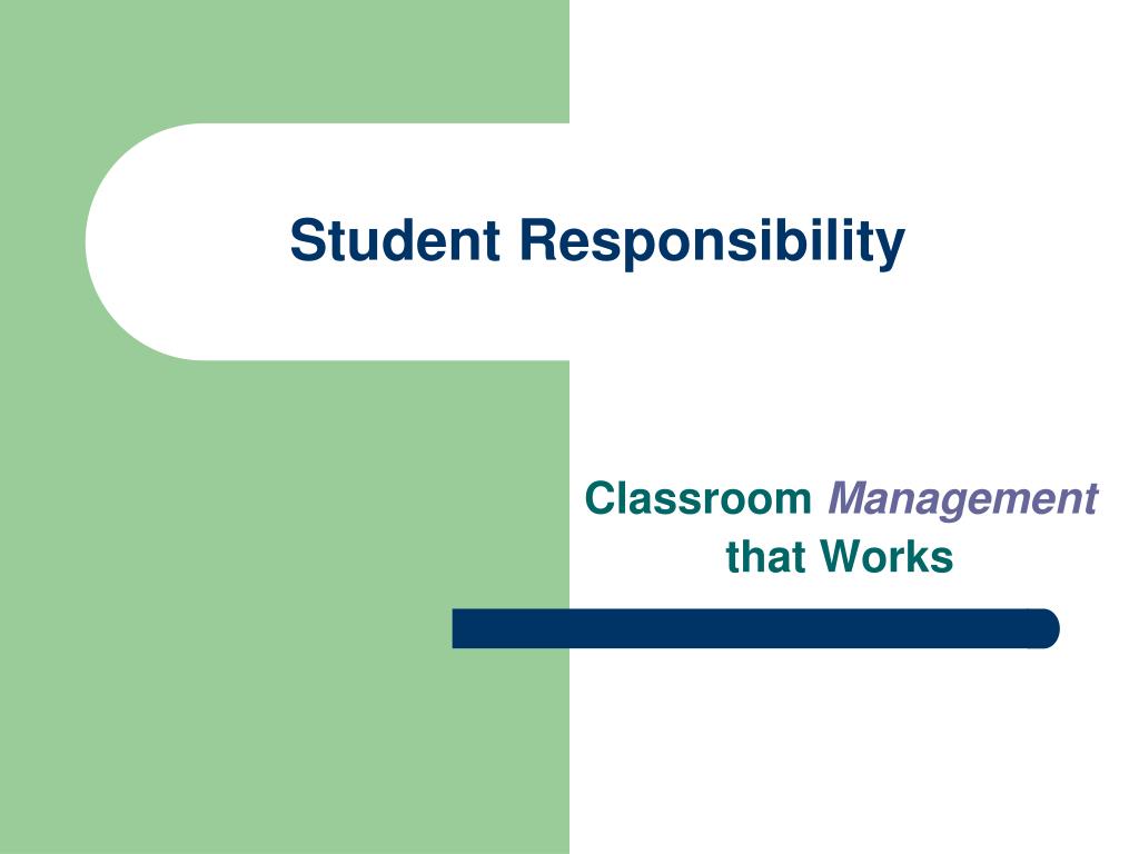 Key topics. Student's responsibility. Students responsibilities at School.