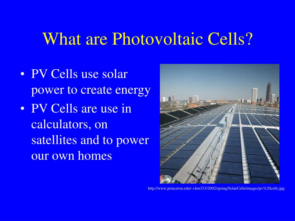 photovoltaic cell ppt download