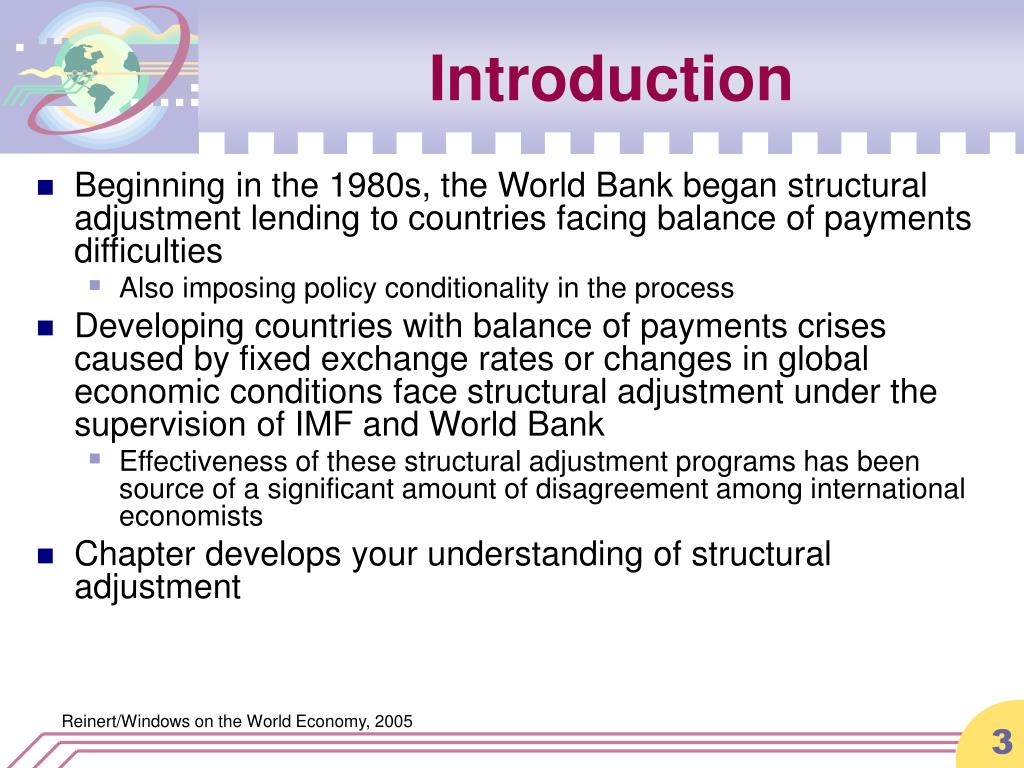 structural adjustment program in third world countries