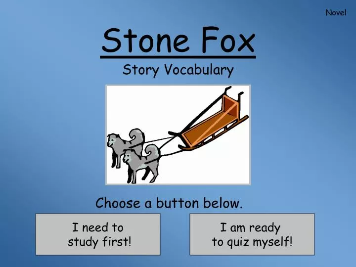 stone fox n.