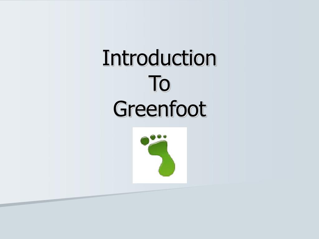 greenfoot button