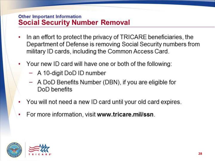PPT TRICARE Your Military Health Plan Introduction to TRICARE