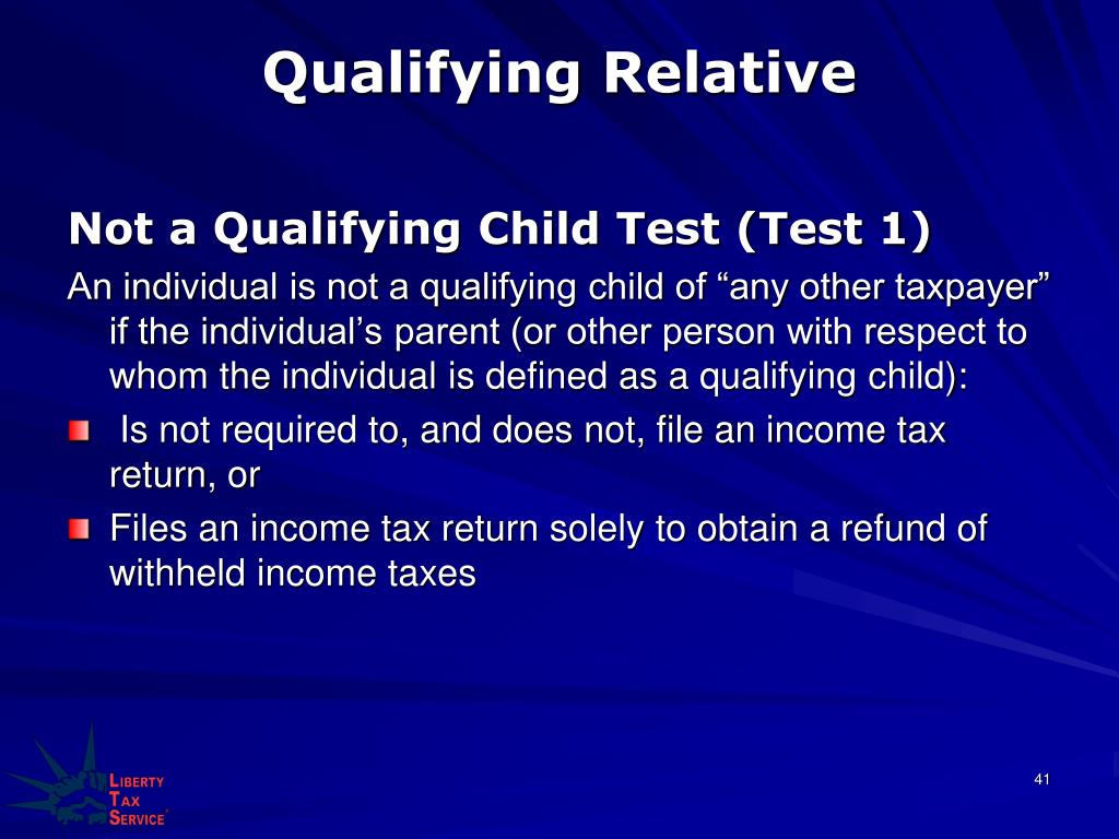 PPT Liberty Tax Service Online Basic Tax Course Lesson 2