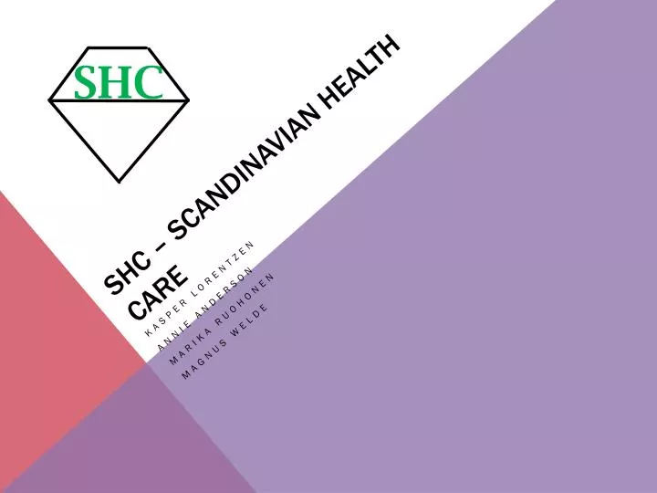 shc scandinavian health care n.
