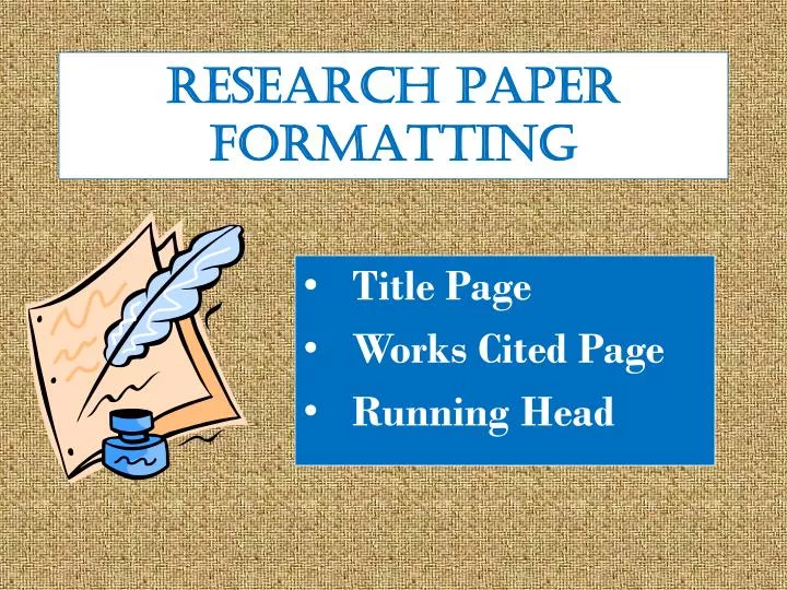 how to put a running head on a research paper Make sure your word processor is set to this paper size before you format your header 2 you can put your entire if you have a number of research. how to put a running head on a research paper Make sure your word processor is set to this paper size before you format your header 2 you can put your entire if you have a number of research.