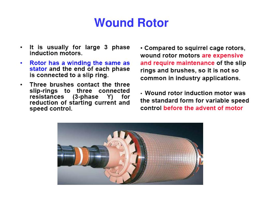 Difference between Slip Ring & Squirrel Cage Induction Motor - YouTube