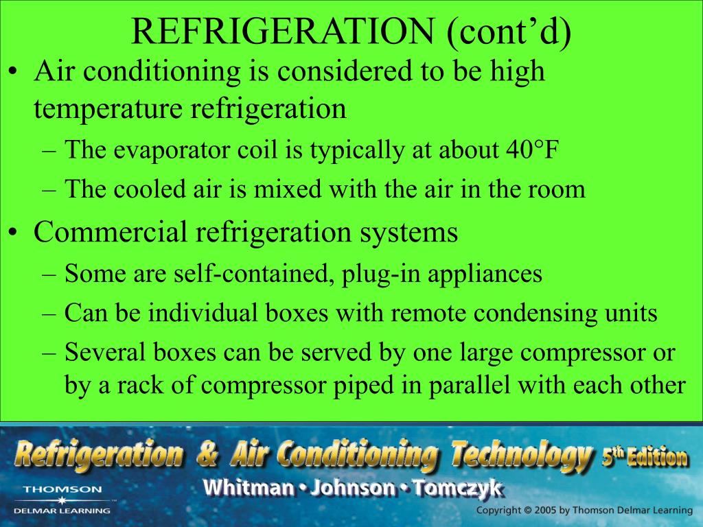 PPT SECTION 5 COMMERCIAL REFRIGERATION UNIT 21 EVAPORATORS AND THE REFRIGERATION SYSTEM