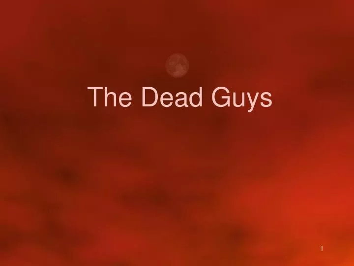 the dead guys n.