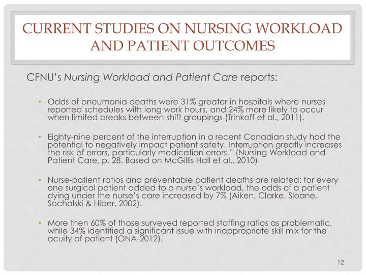 PPT - Nurse Staffing For Safe Patient Care? PowerPoint Presentation ...