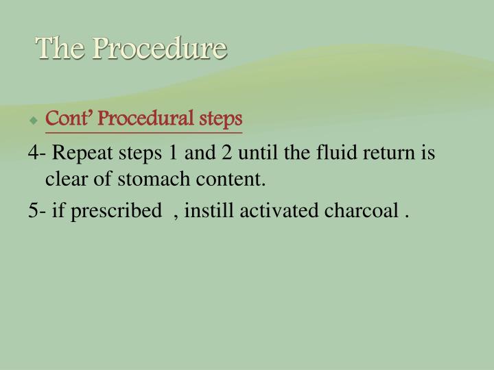 PPT Gastric Lavage PowerPoint Presentation ID3100161