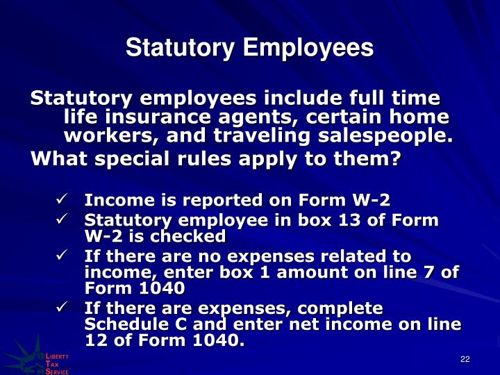 PPT Liberty Tax Service Basic Tax Course Lesson 4 PowerPoint
