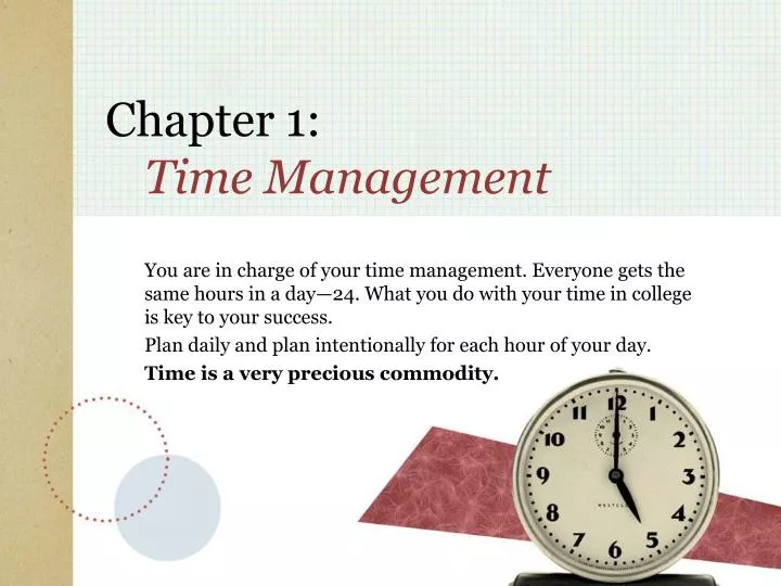 time management introduction research