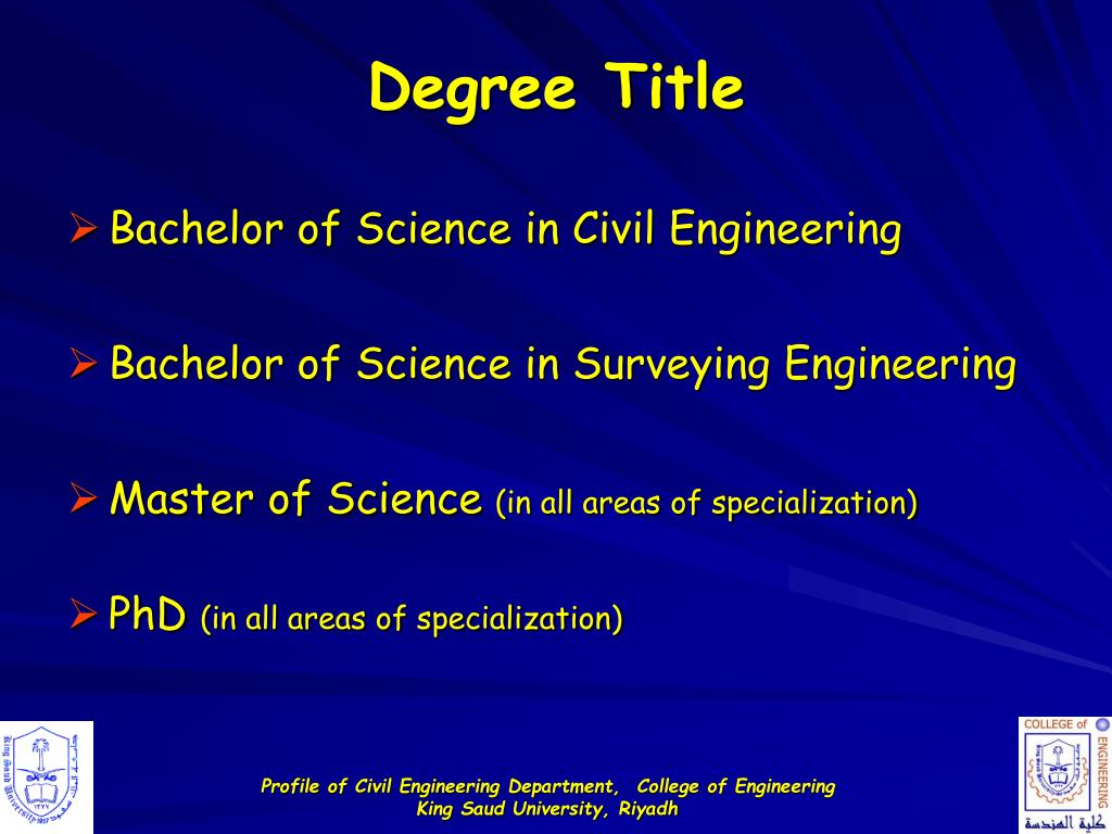 PPT Degree Title PowerPoint Presentation Free Download ID 3102215