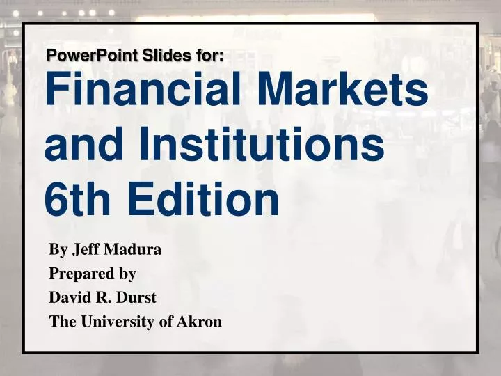 chapter 13 financial futures markets chapter 13 financial futures markets