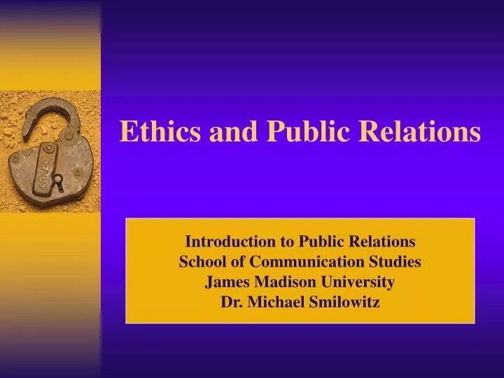 essay on public relations ethics