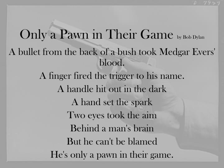 Only A Pawn In Their Game - Bob Dylan - YouTube