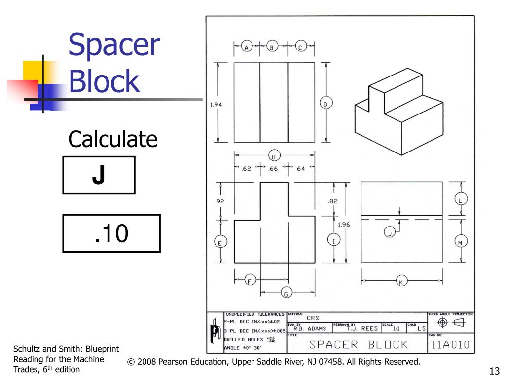 Ppt Blueprint Reading For The Machine Trades Sixth Edition Unit 4 Reading Multiview Drawings Powerpoint Presentation Id 3104071