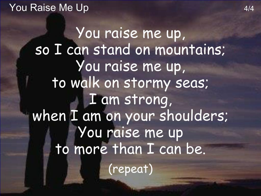 PPT - Be Still My Soul, You Raise Me Up 1/6 PowerPoint Presentation