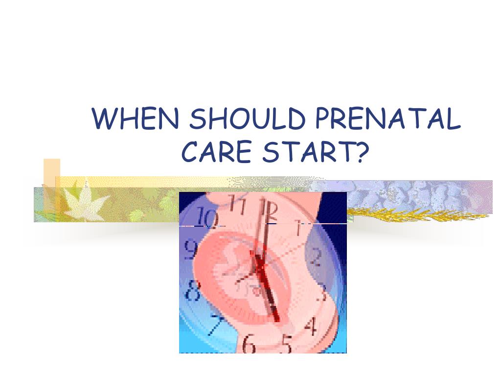 PPT Pregnancy & Prenatal Care PowerPoint Presentation, free download